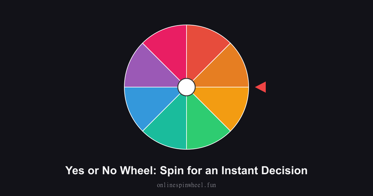 Yes or No Wheel: Spin for an Instant Decision preview screenshot